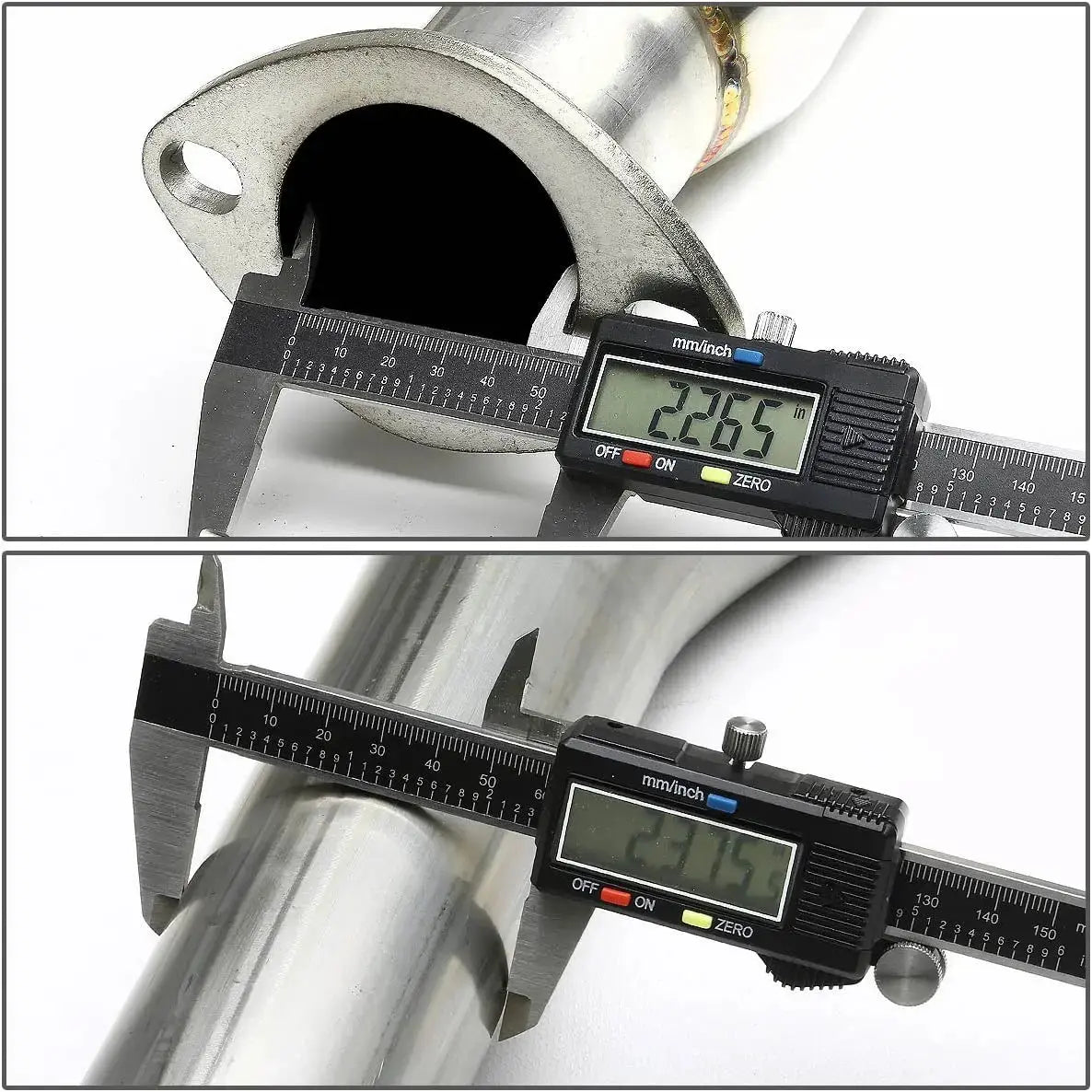 1992-1995 Honda Civic 1.5L 4 Inches Rolled Muffler Tip Racing Catback Exhaust System（3-Door Only）