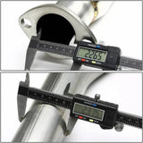 1992-1995 Honda Civic 1.5L 4 Inches Rolled Muffler Tip Racing Catback Exhaust System（3-Door Only）