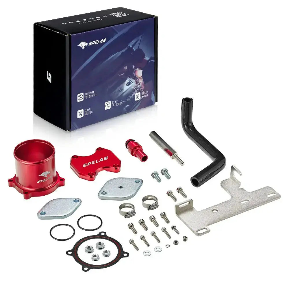 For 2010-2014 6.7L Dodge Ram Cummins EGR Throttle Valve Cooler Delete Kit