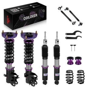 For 2016-2022 Acura ILX (DE2) 32-Way Damping Coilover Shock Absorbers Struts | Flashark Flashark