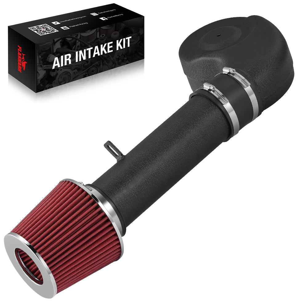 For 1994-2001 Dodge Ram 1500/2500 3.9L V6 5.2L 5.9L V8 Cold Air Intake Kit Flashark