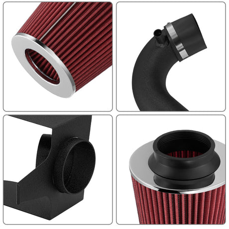 Cold Air Intake Kit For 2001-2005 Honda Civic 1.7L L4 MT Flashark