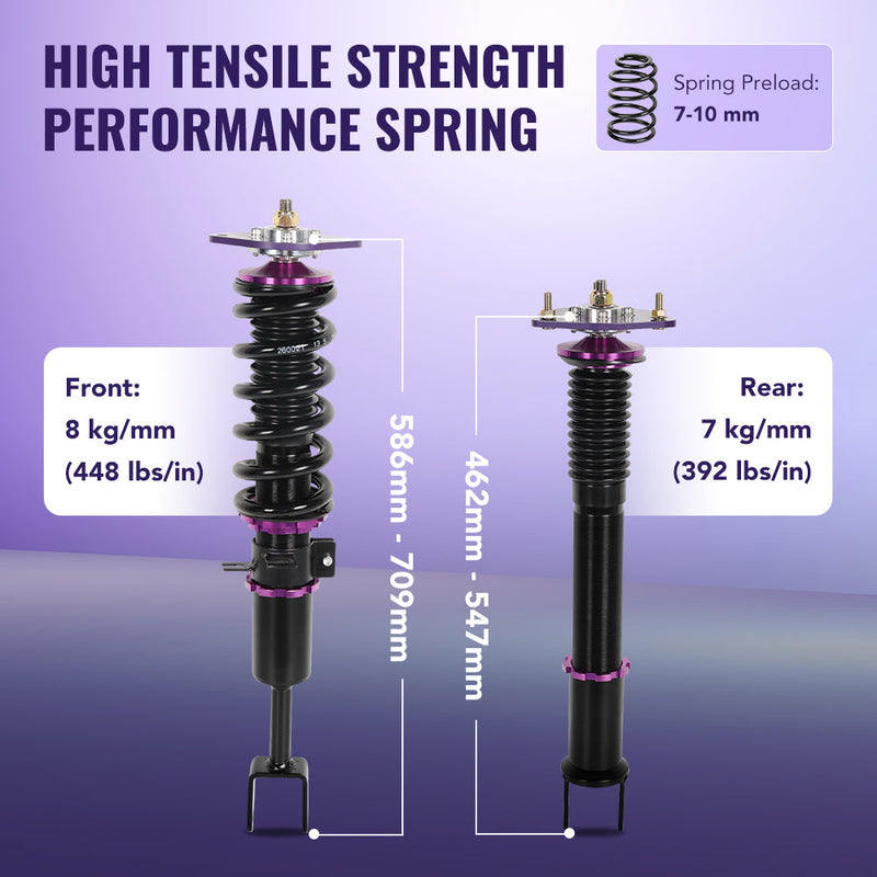 2003-2008 Nissan 350Z Infiniti G35 Coilover 4PCS Flashark