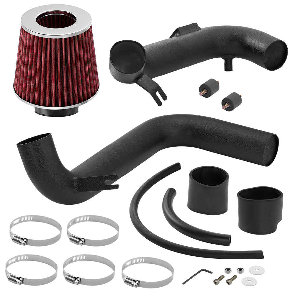 For 2006-2011 Honda Civic 1.8L Cold Air Intake Kit W/Cone Filter Flashark