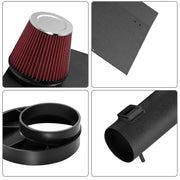 For 2010-2015 Chevy Camaro 6.2L V8 Aluminum Cold Air Intake Kit Flashark