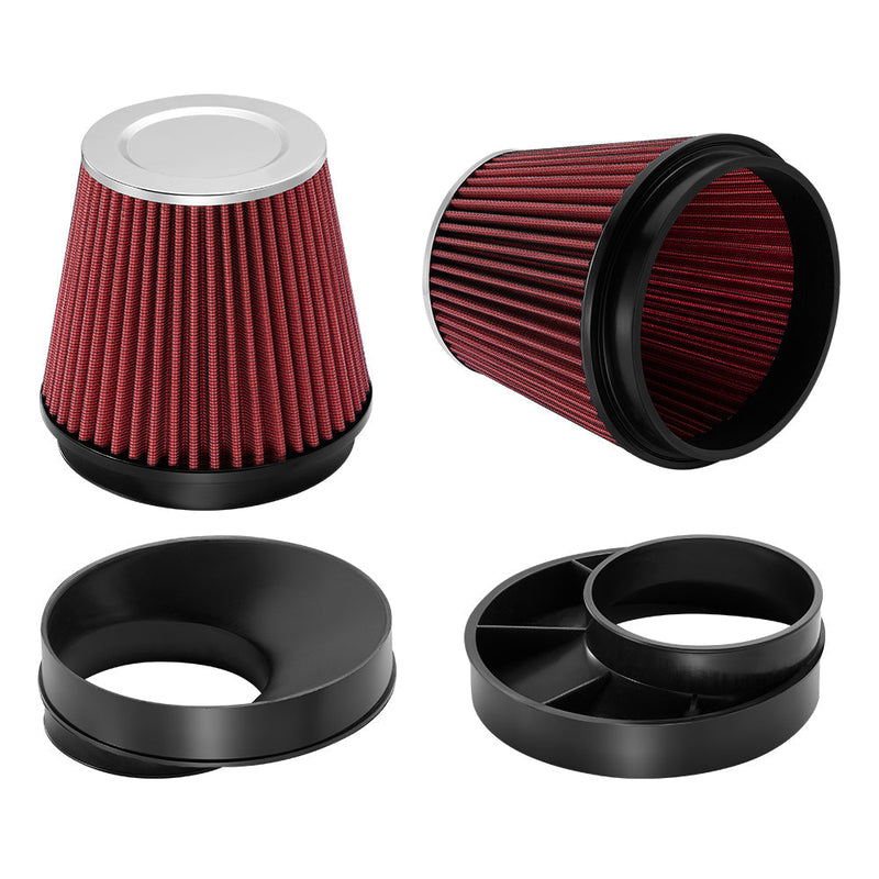 For 2010-2015 Chevy Camaro 6.2L V8 Aluminum Cold Air Intake Kit Flashark