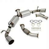 For 1991-1995 Toyota MR2 Turbo SW20 Catback Exhaust System w/4.5 Inches Dual Burnt Muffler Tip 2.0L