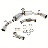 For 1991-1995 Toyota MR2 Turbo SW20 Catback Exhaust System w/4.5 Inches Dual Burnt Muffler Tip 2.0L