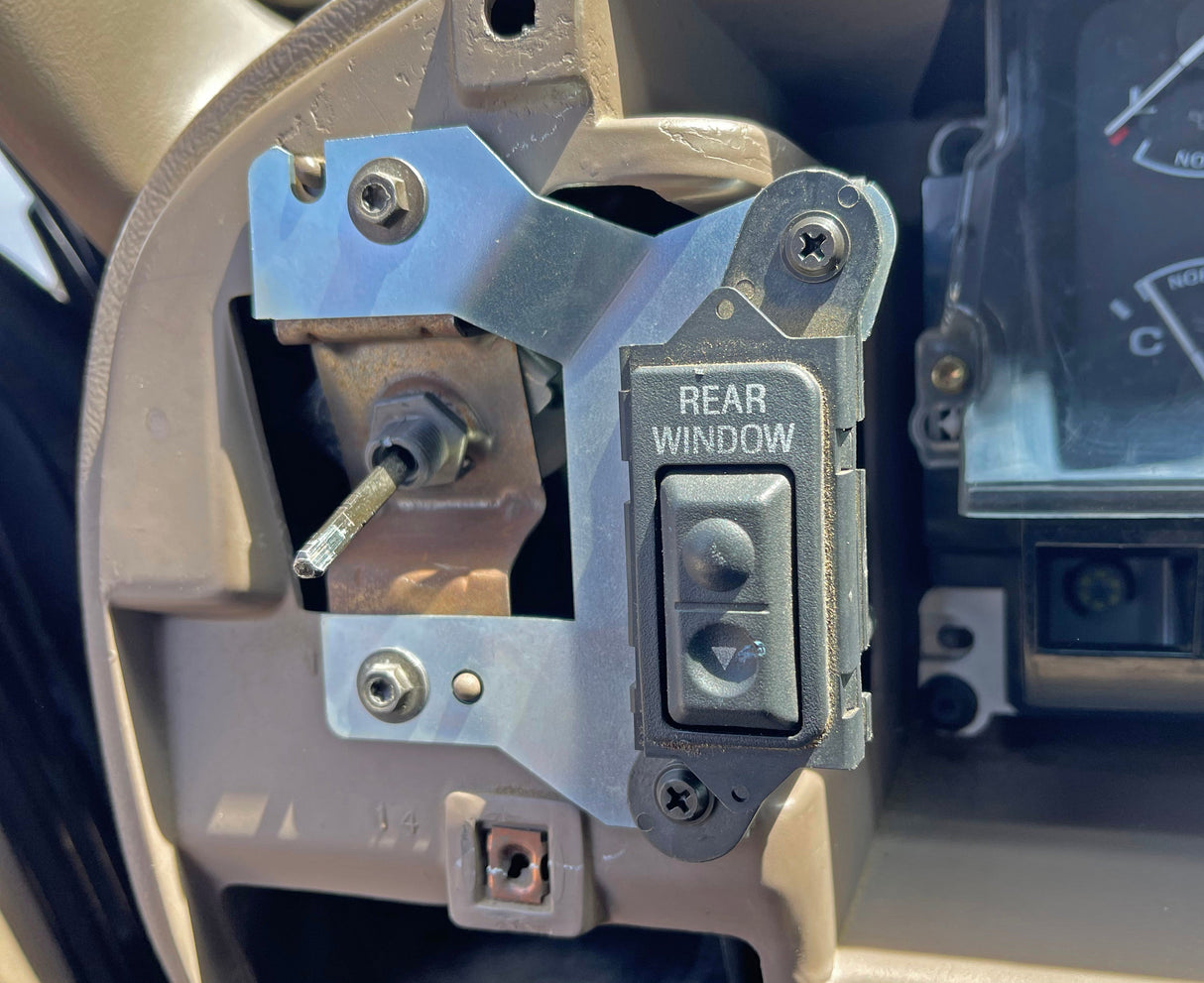 Dual Fuel Tank/Back Window Switch Repair Bracket Solo Motorsports