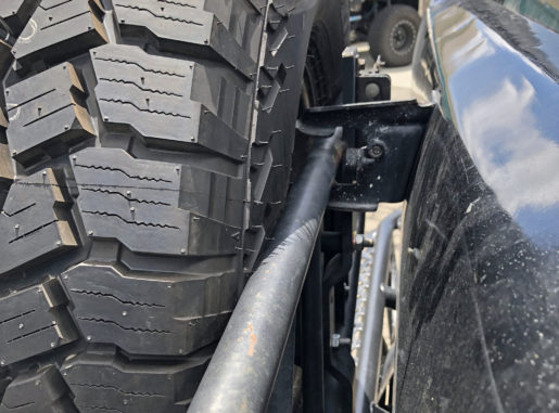 Ford Bronco Dropped Spare Tire Mount Solo Motorsports