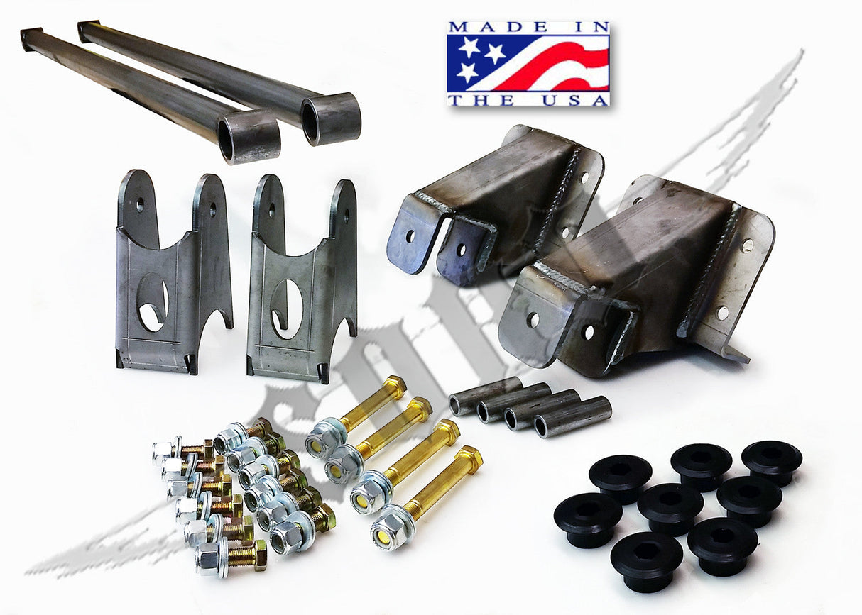 Dual Link Traction Bar System - 1988-2004 Ford F-Series Sky's Offroad Design