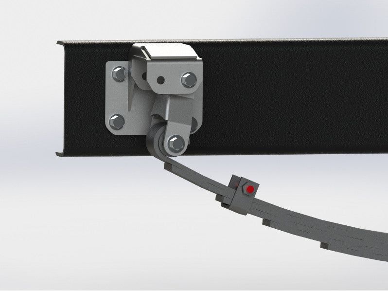 2" & 4.5" Rear Shackle Flip Kits - 1978-1997 Ford F-Series