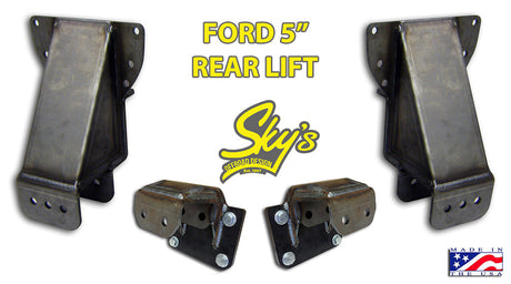 5", 6", 7" Hanger and Rear Flip Kits - 1980-1997 Ford F-Series Sky's Offroad Design