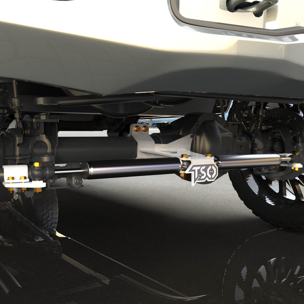 05-22 F250/F350 Dual Steering Stabilizer w/ Fox Shocks