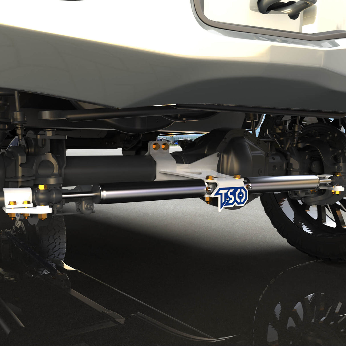 05-22 F250/F350 Dual Steering Stabilizer