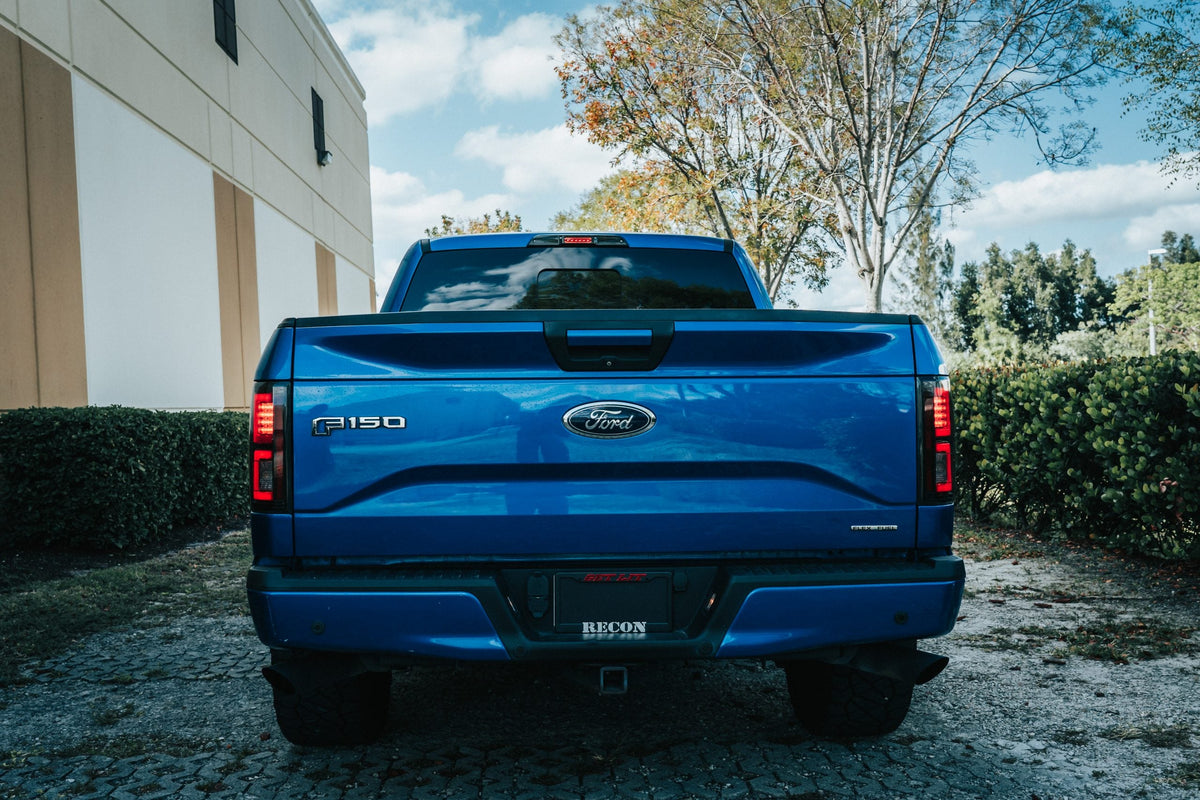 Ford F150 15-17 Ultra Bright LED Tail Lights (Replaces Factory/OEM Halogen Only) - Multiple Lens