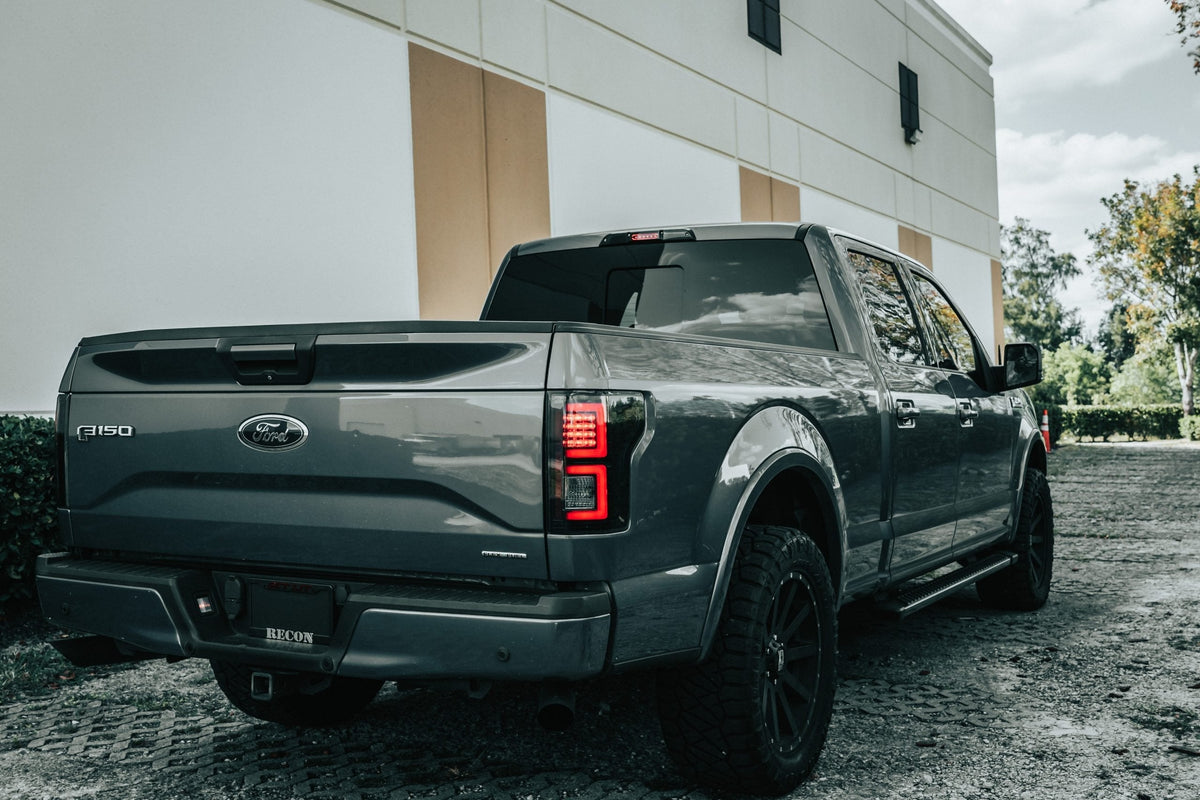 Ford F150 18-20 Ultra Bright OLED Tail Lights (Replaces Factory/OEM Halogen) - Multiple Lens RECON Ford F150 18-20 Ultra Bright OLED Tail Lights (Replaces Factory/OEM Halogen) - Multiple Lens Ford F150 18-20 Ultra Bright OLED Tail Lights (Replaces Factory/OEM Halogen) - Multiple Lens Ford F150 18-20 Ultra Bright OLED Tail Lights (Replaces Factory/OEM Halogen) - Multiple Lens Ford F150 18-20 Ultra Bright OLED Tail Lights (Replaces Factory/OEM Halogen) - Multiple Lens
