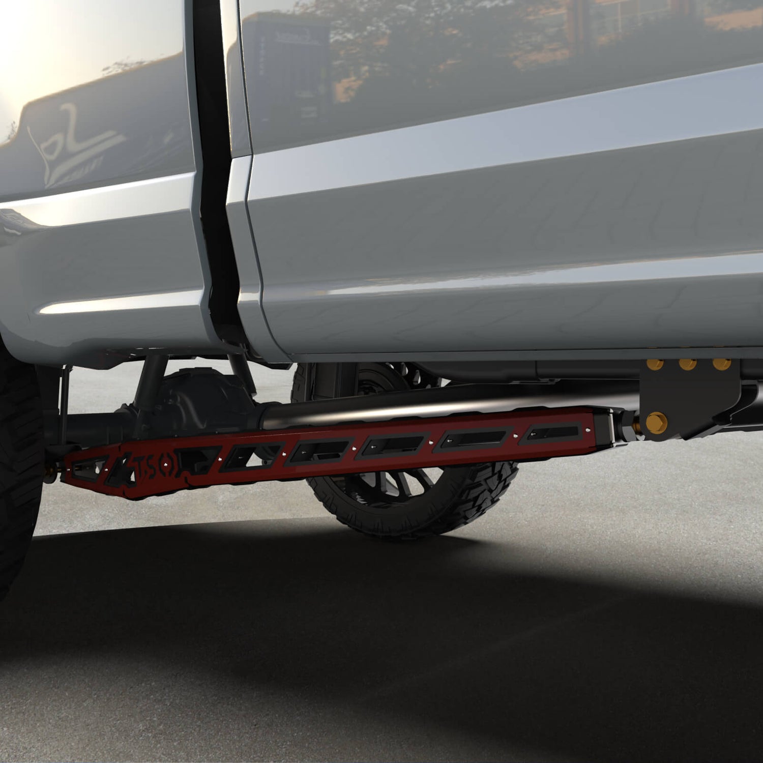 17+ F250/F350 Traction Bars