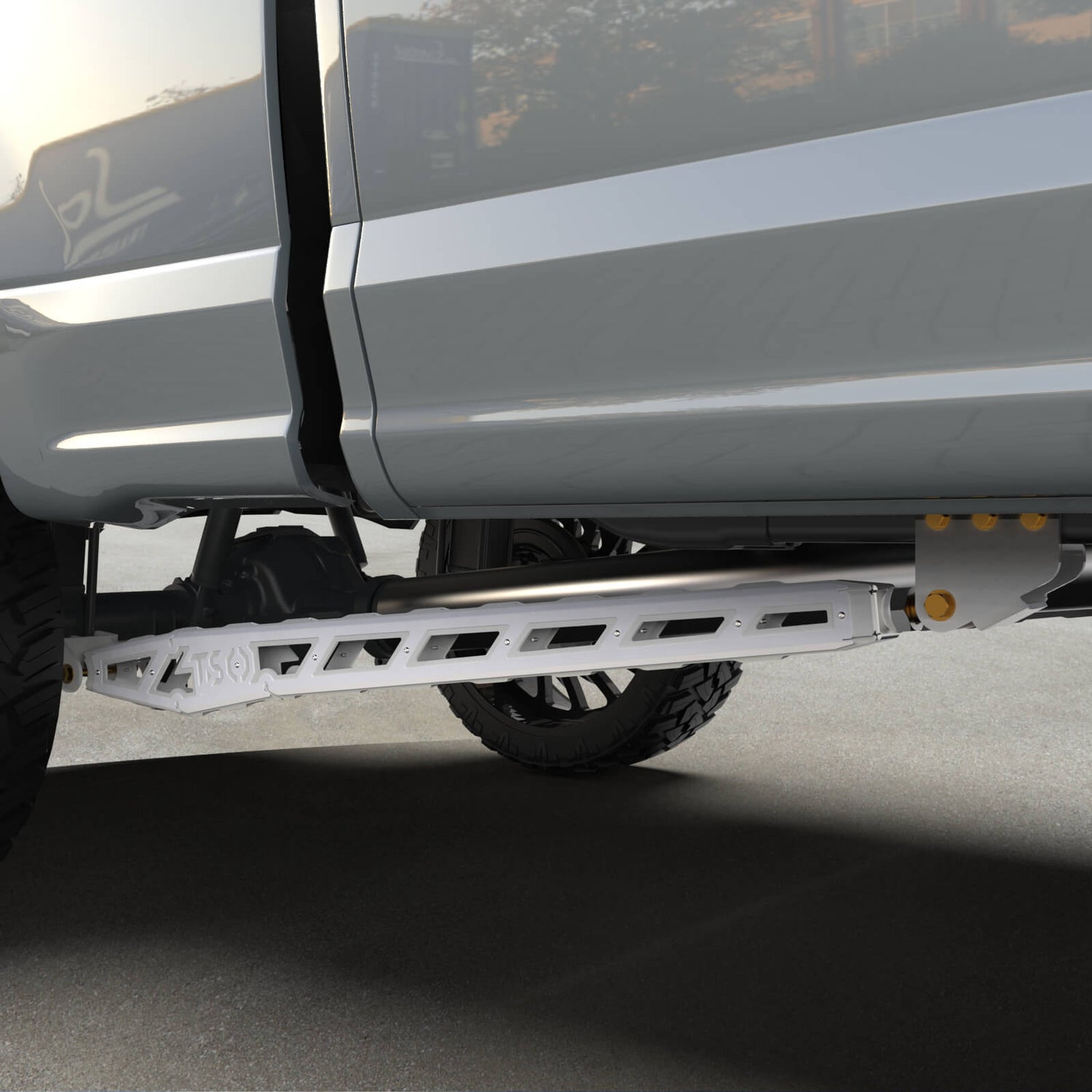 17+ F250/F350 Traction Bars