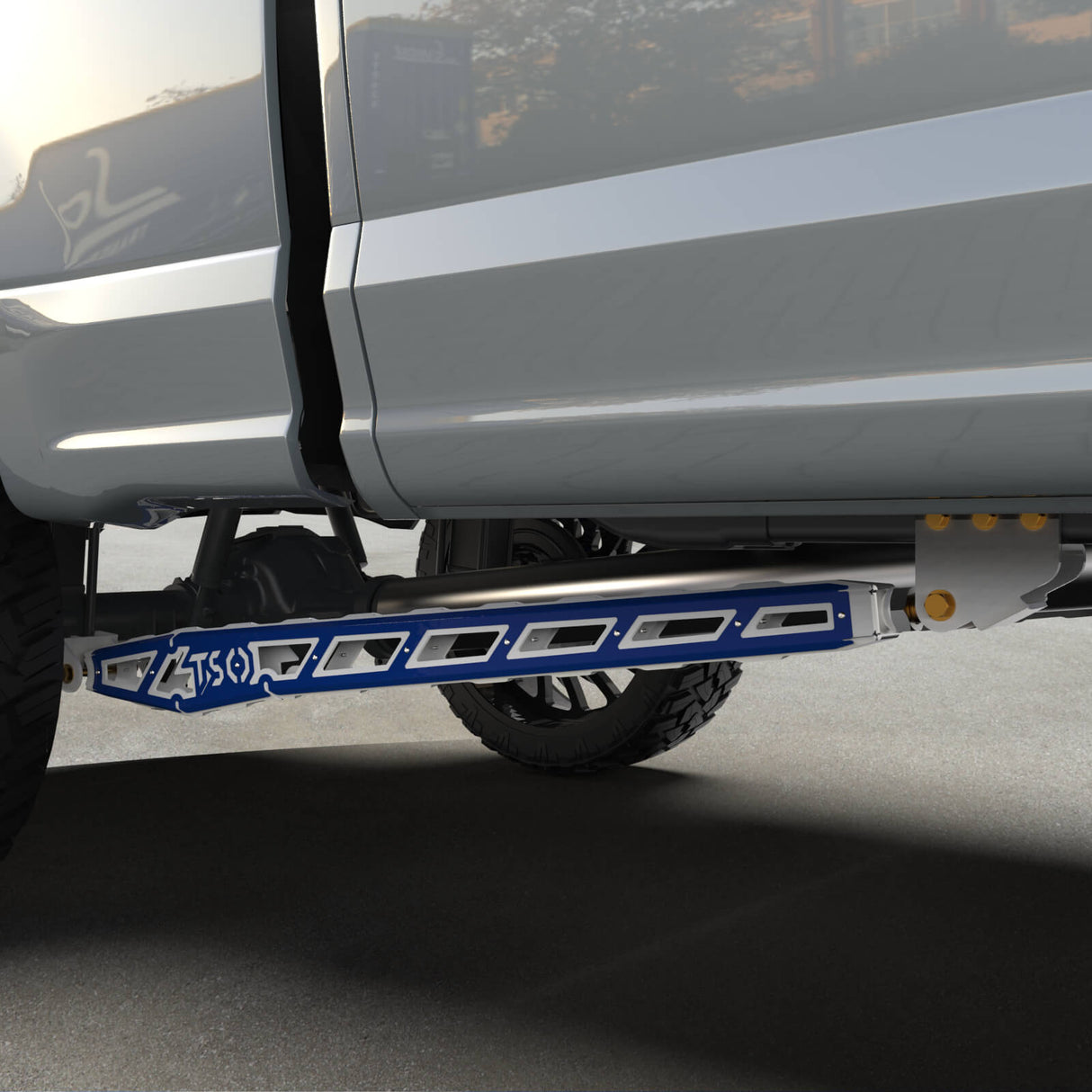 17+ F250/F350 Traction Bars