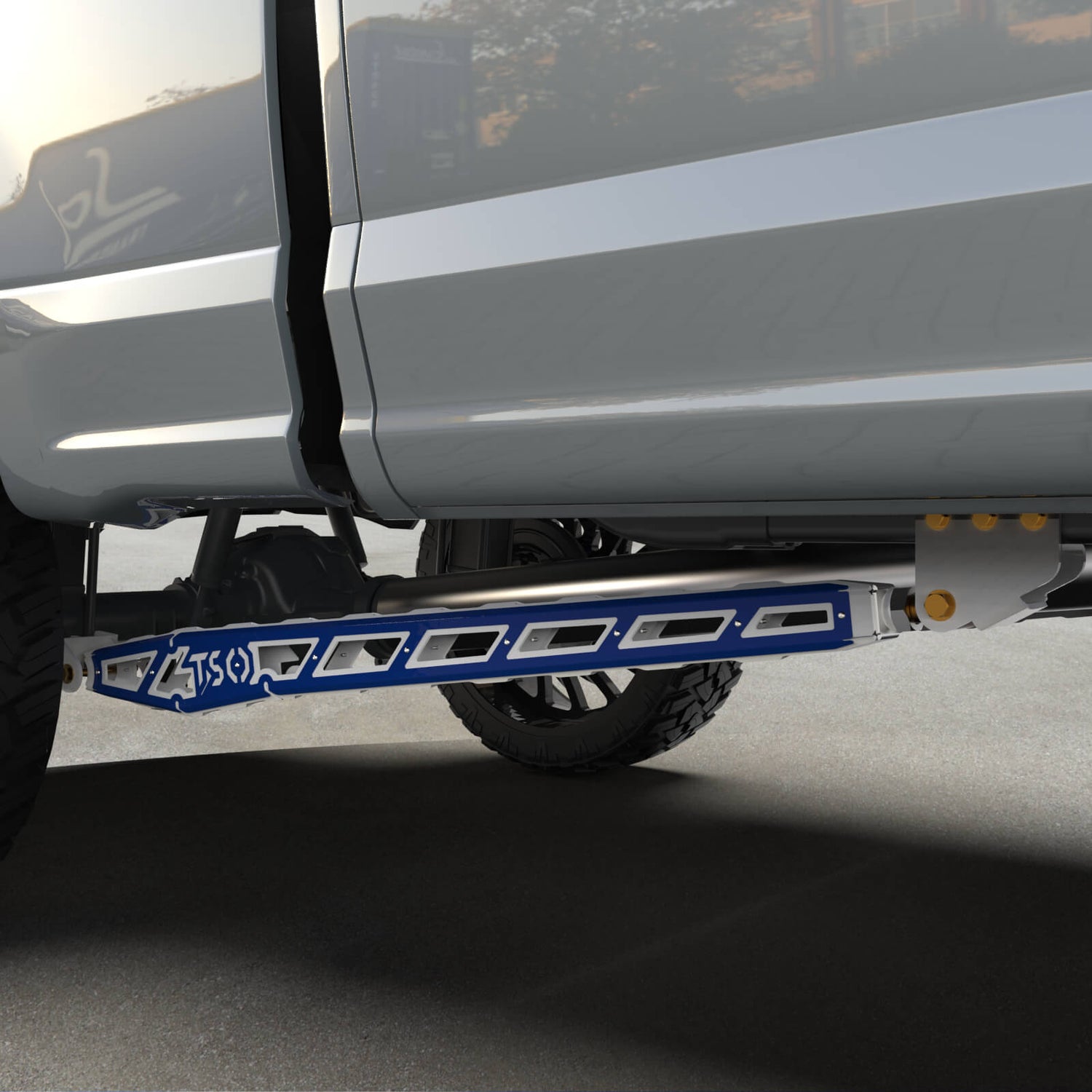 17+ F250/F350 Traction Bars