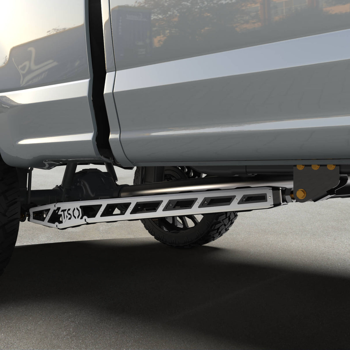 17+ F250/F350 Traction Bars