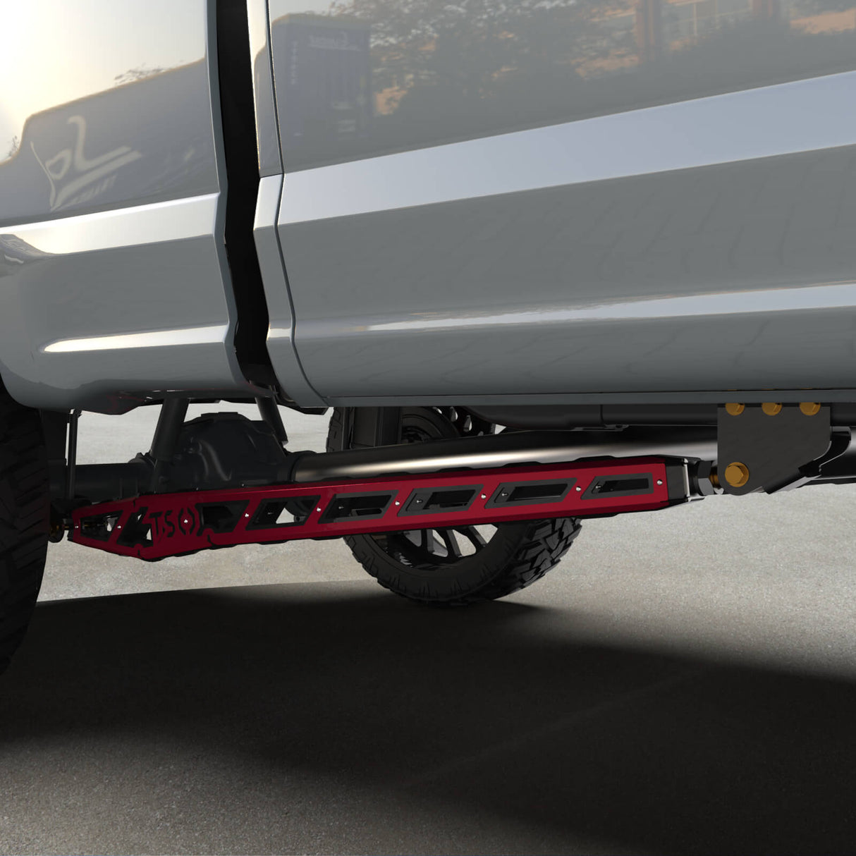 17+ F250/F350 Traction Bars