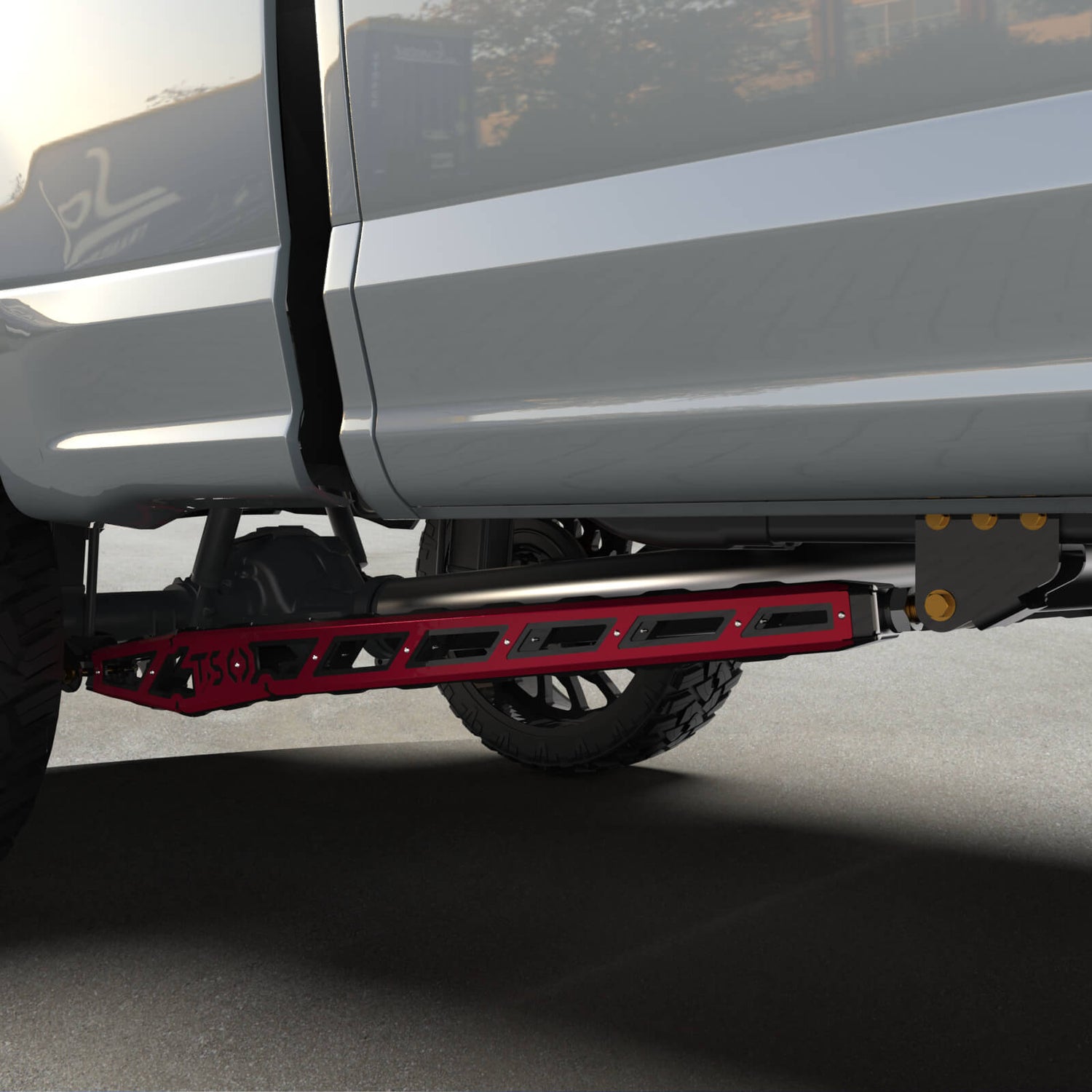 17+ F250/F350 Traction Bars