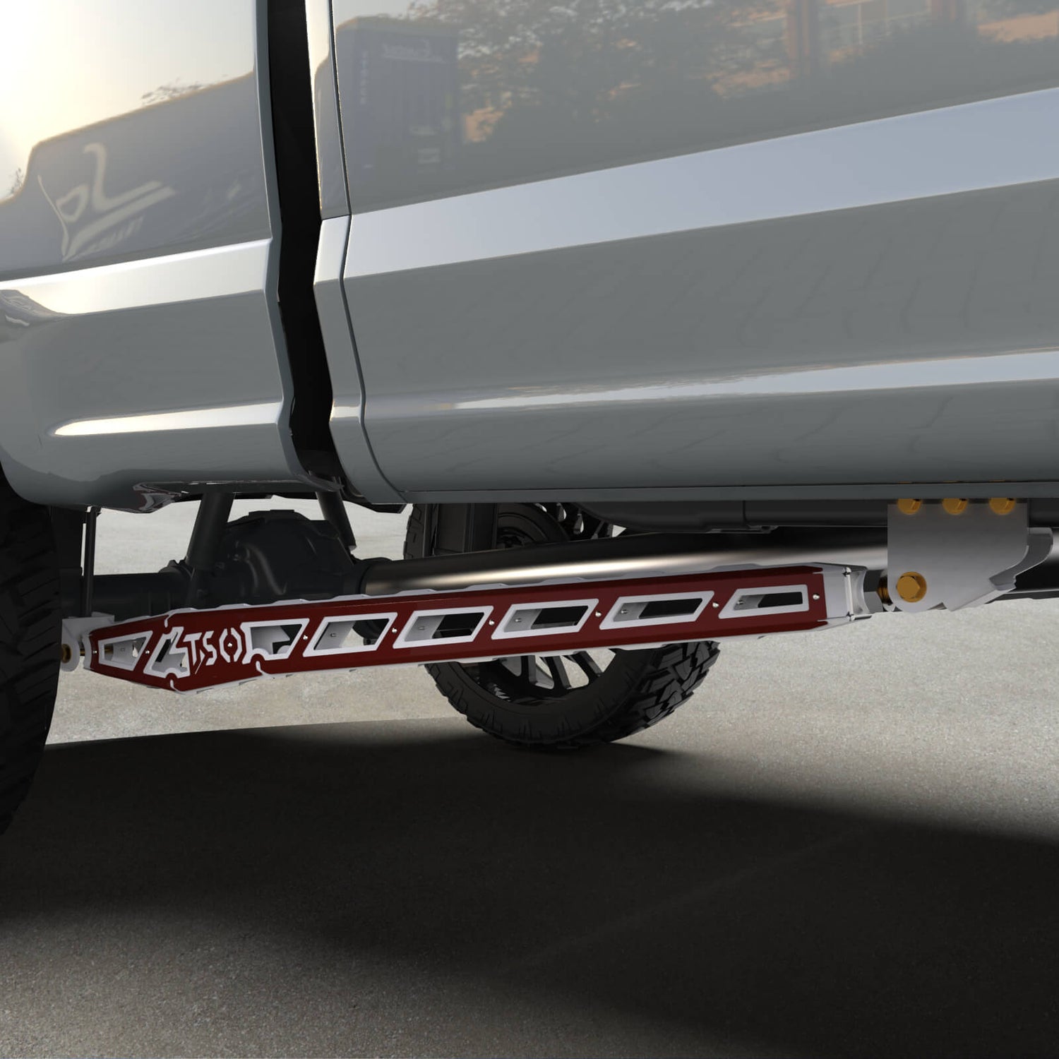 17+ F250/F350 Traction Bars