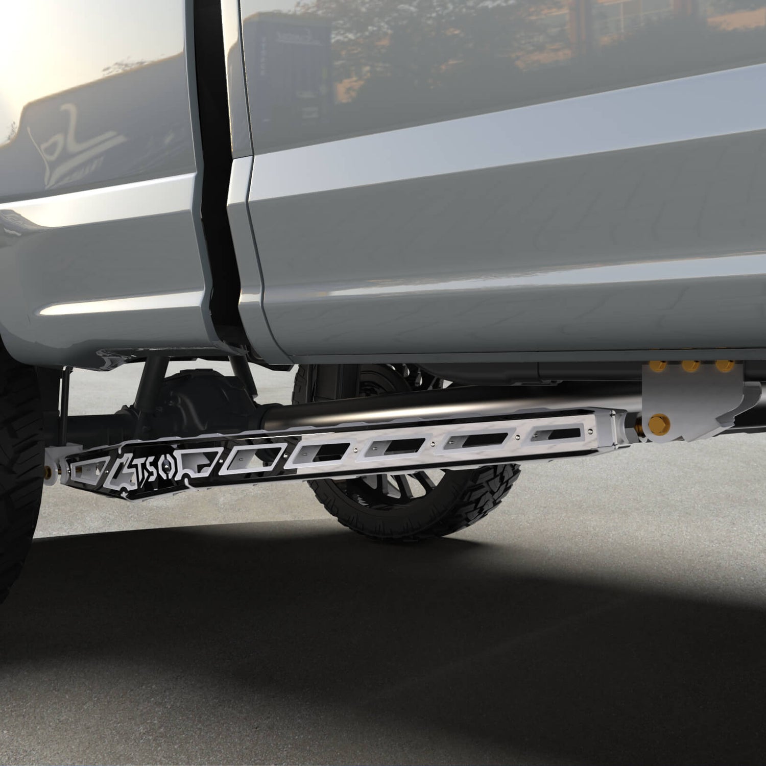 17+ F250/F350 Traction Bars