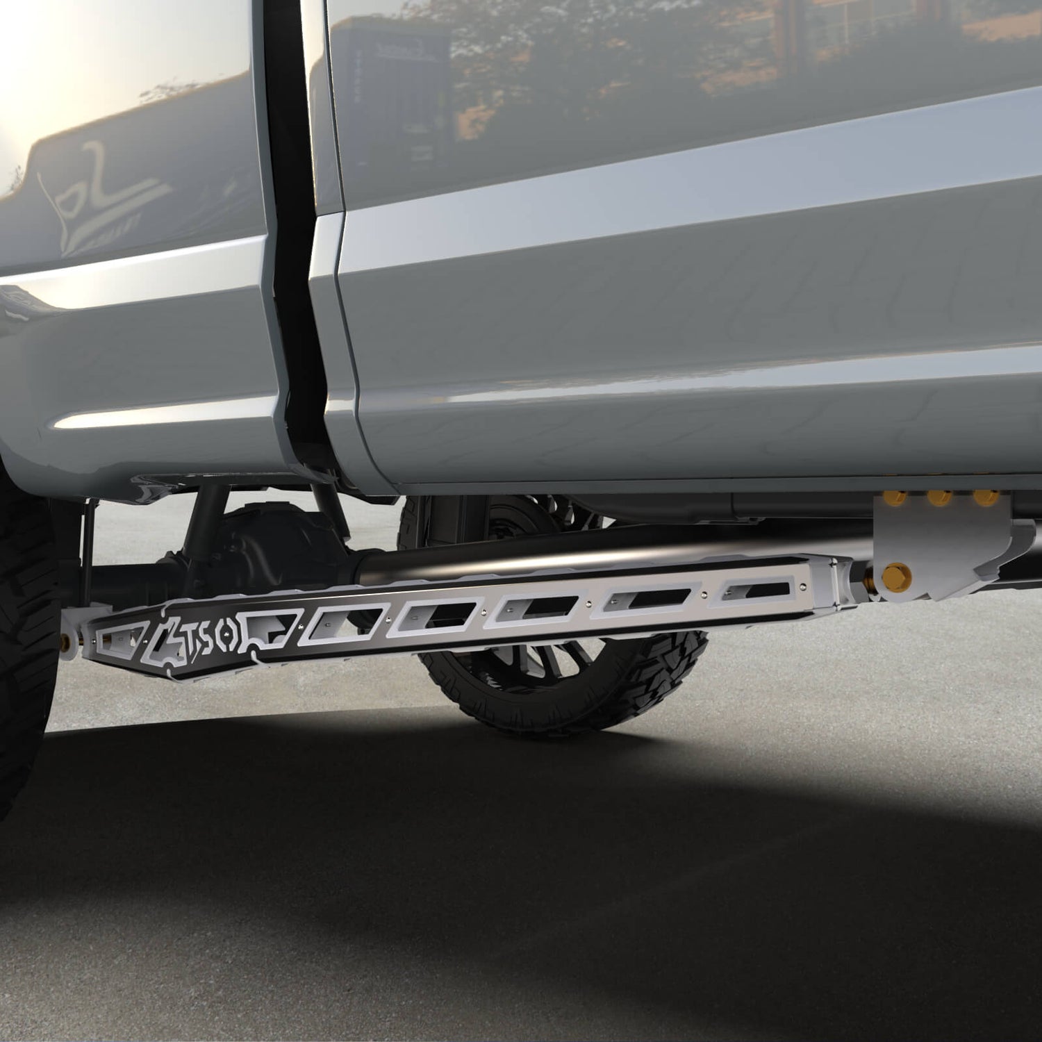 17+ F250/F350 Traction Bars