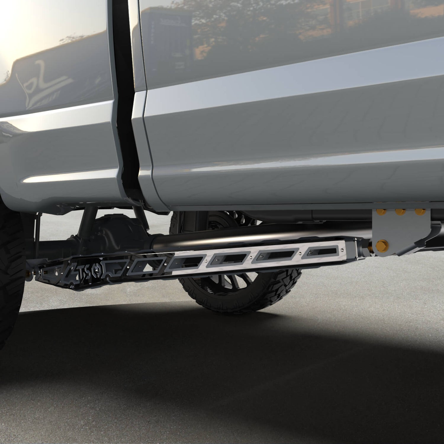 17+ F250/F350 Traction Bars