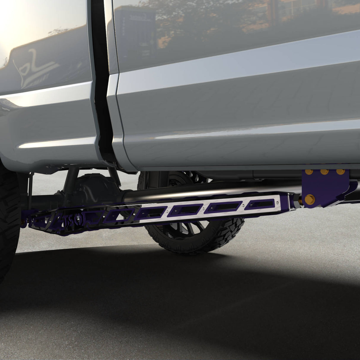 17+ F250/F350 Traction Bars