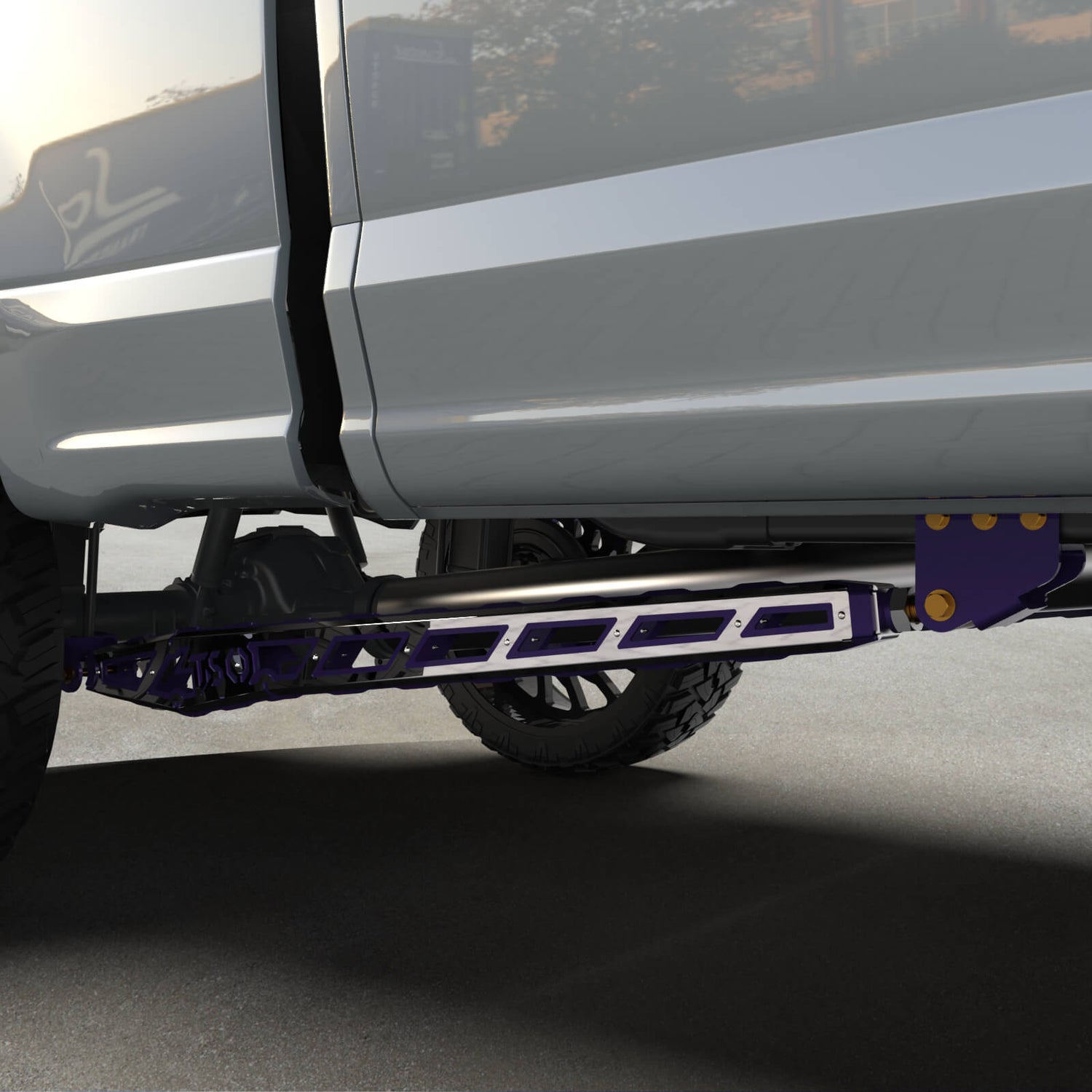 17+ F250/F350 Traction Bars
