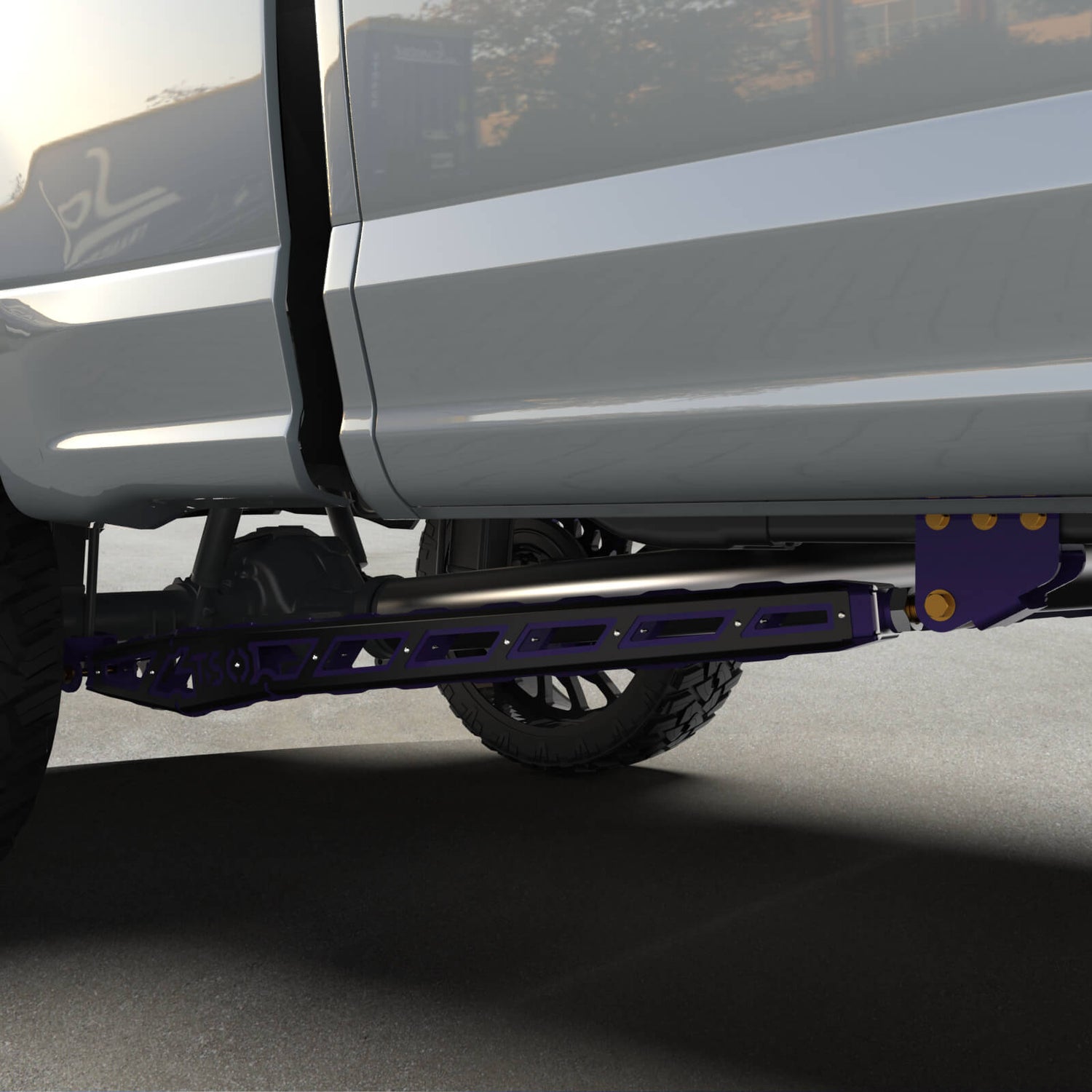 17+ F250/F350 Traction Bars