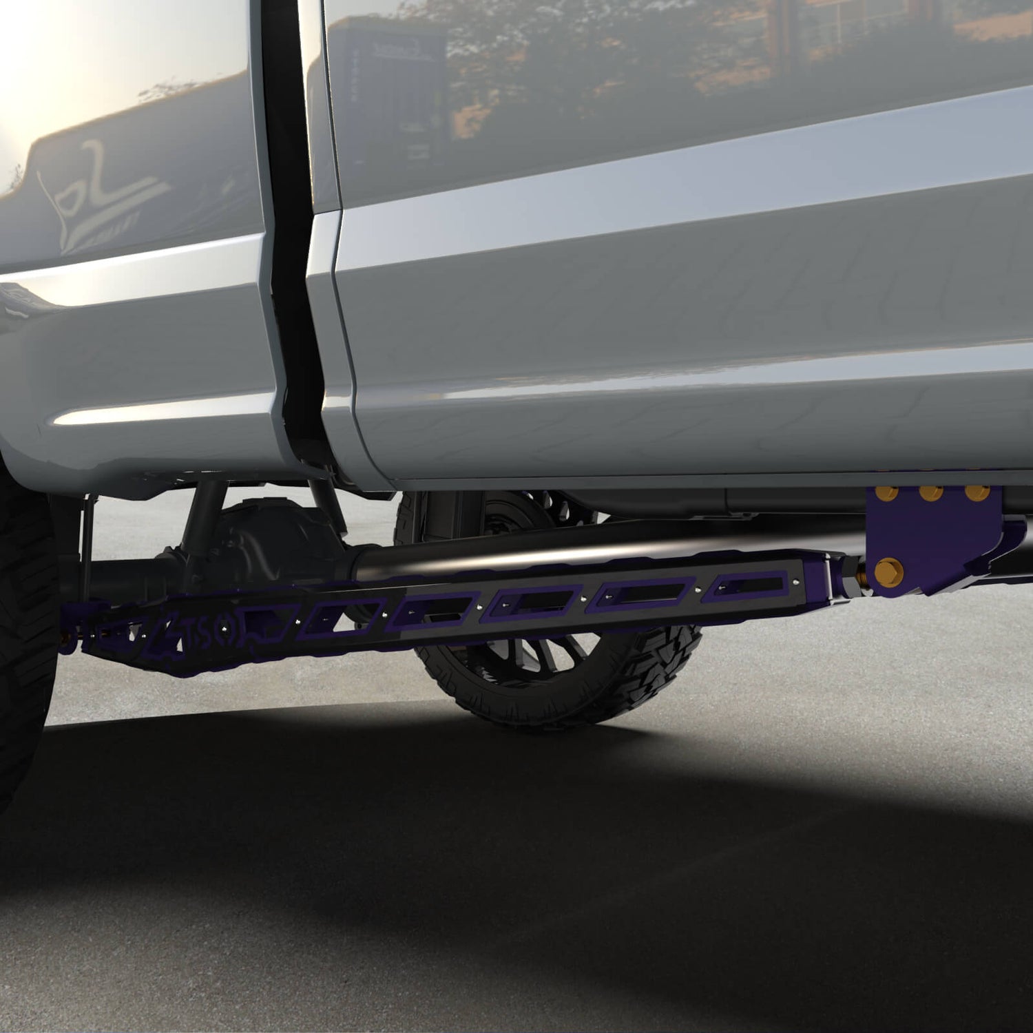 17+ F250/F350 Traction Bars