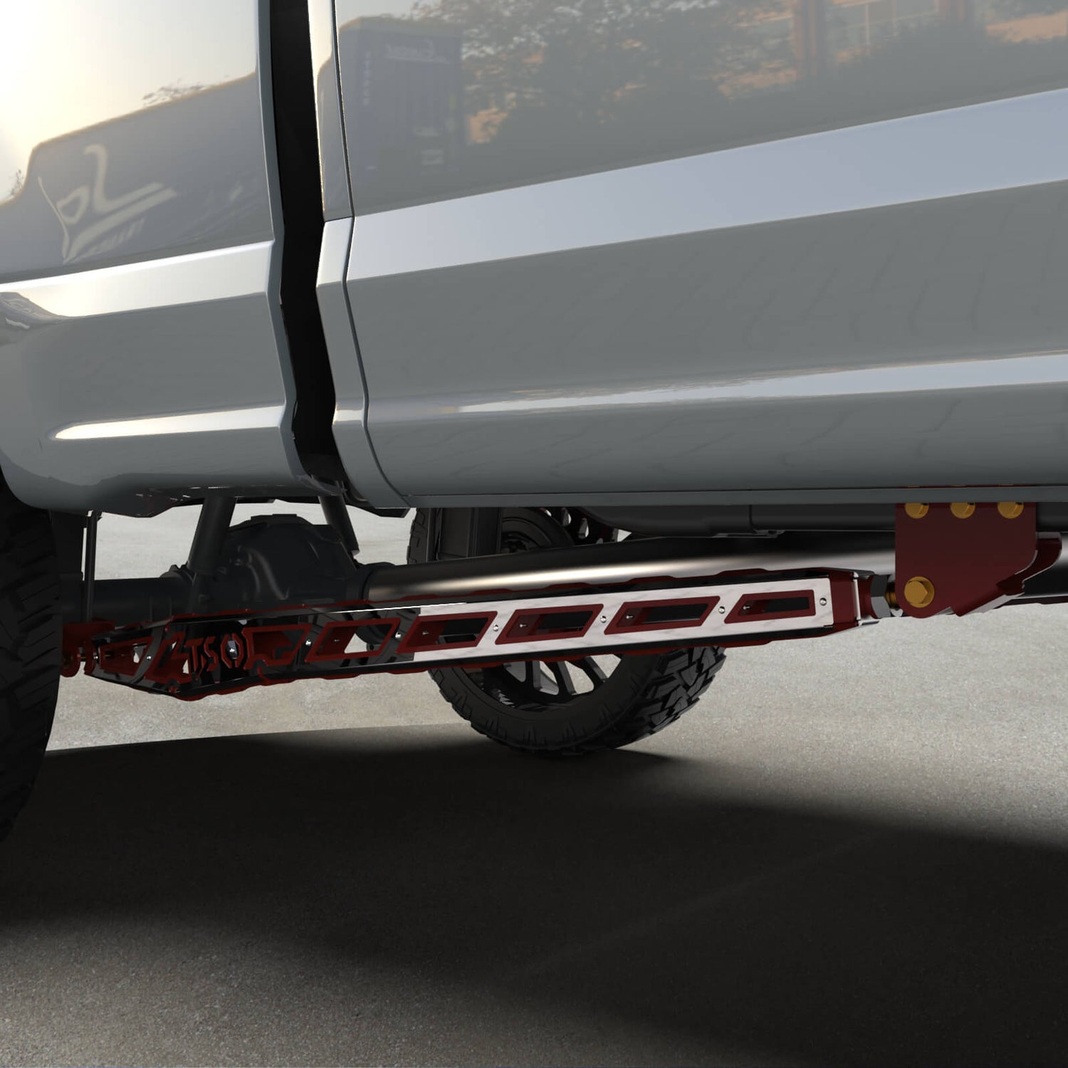 17+ F250/F350 Traction Bars