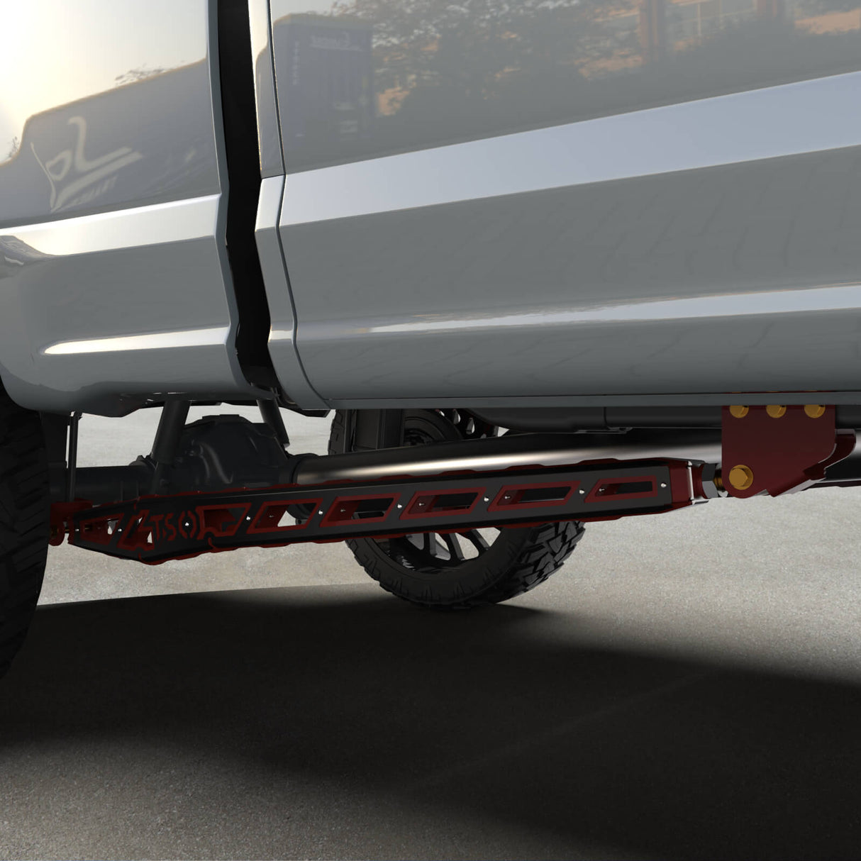 17+ F250/F350 Traction Bars