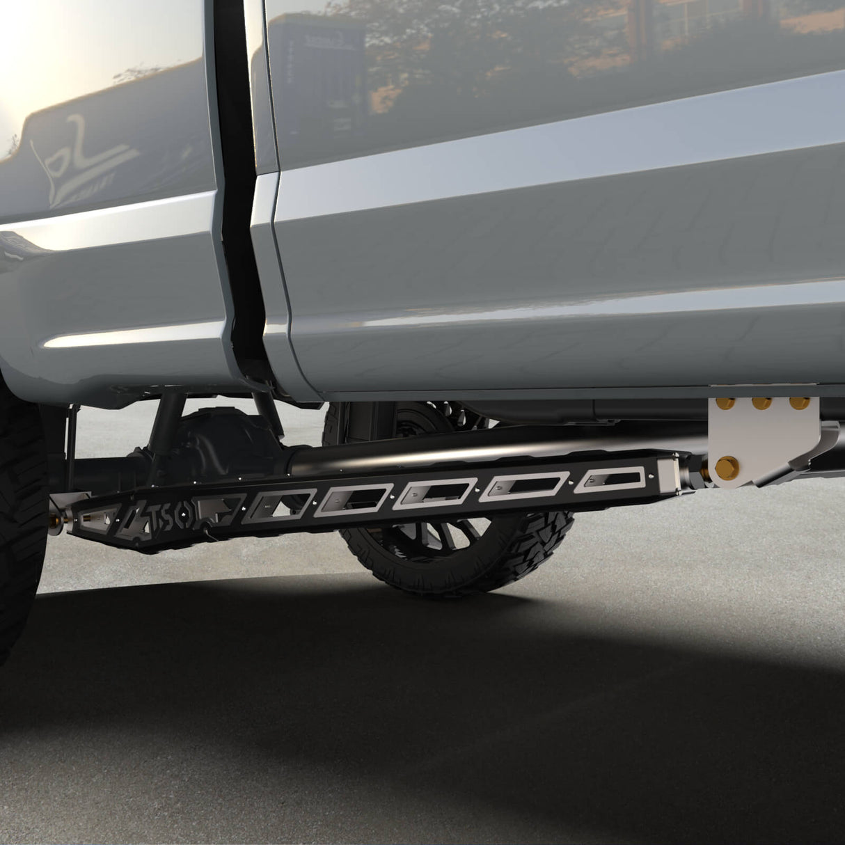 17+ F250/F350 Traction Bars