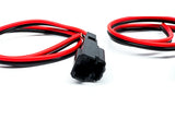 Ford Black Tweeter / Mid-Range Harness (Pair) - B&O Factory Plug Pigtail Ten87 Design