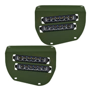 Dual Wide 8" LED Headlights for 2014+ Honda Rancher, Foreman, Rubicon Vessel Powersports