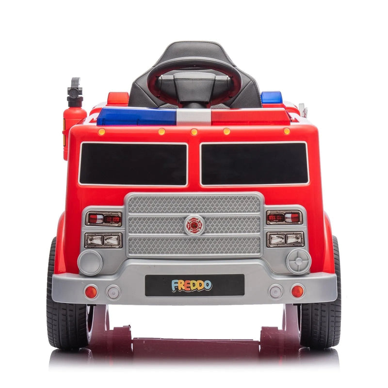 Magic Cars 12V Fire Truck 1 Seater Ride on