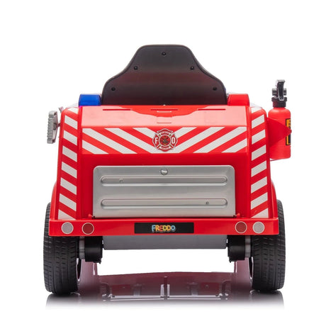Magic Cars 12V Fire Truck 1 Seater Ride on