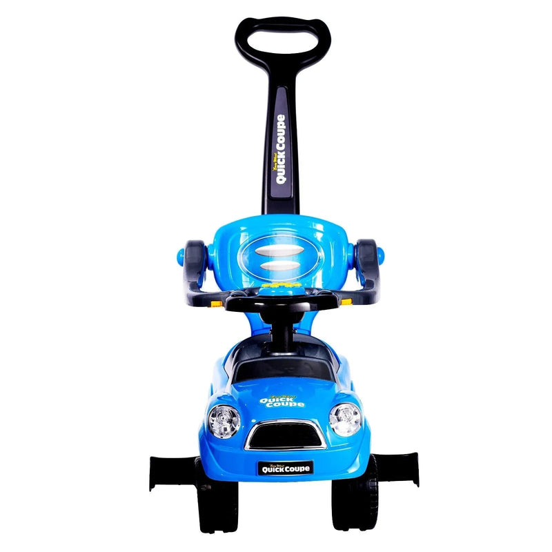 Magic Cars Toys Easy Wheel Quick Coupe 3 in 1, Stroller, Walker and Ride on