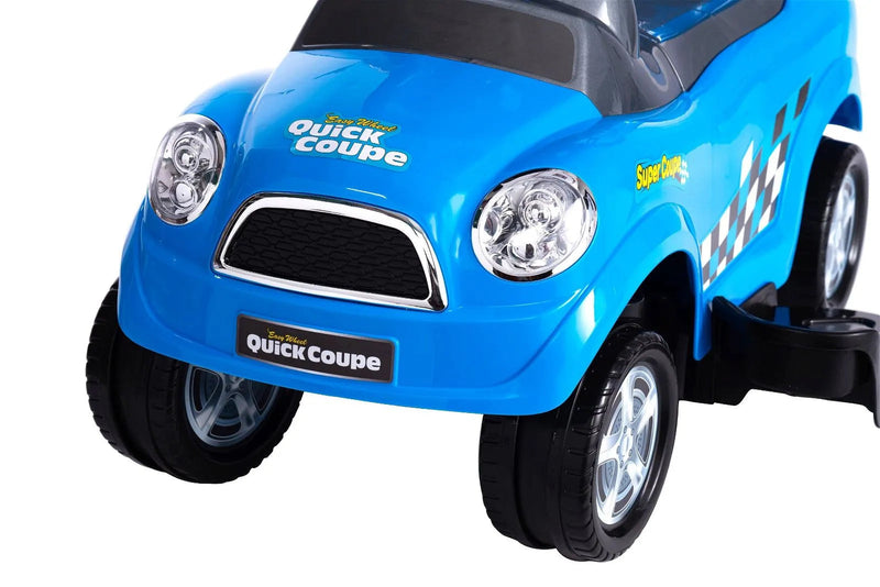 Magic Cars Toys Easy Wheel Quick Coupe 3 in 1, Stroller, Walker and Ride on