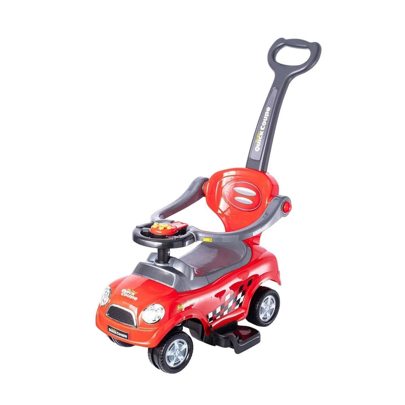 Magic Cars Toys Easy Wheel Quick Coupe 3 in 1, Stroller, Walker and Ride on