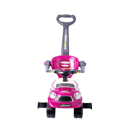 Magic Cars Toys Easy Wheel Quick Coupe 3 in 1, Stroller, Walker and Ride on