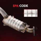 Front Catalytic Converter For 2007-2008 & 2015-2020 Honda Fit L4 1.5L-Direct Fit，E.P.A. Compliant Flashark