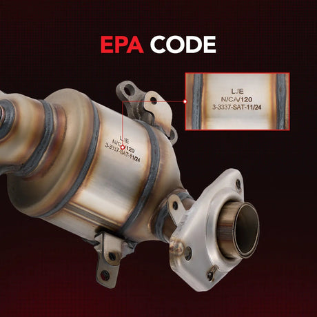 Front Catalytic Converter For 2007-2008 & 2015-2020 Honda Fit L4 1.5L-Direct Fit，E.P.A. Compliant Flashark