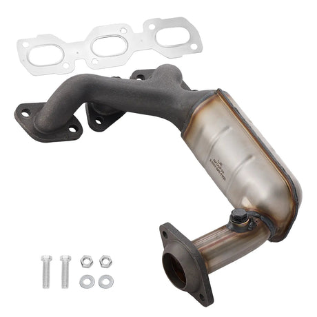 Front Exhaust Manifold Catalytic Converter for 2001-2007 Ford Escape, Mazda Tribute & Mercury Mariner 3.0L-Direct Fit，E.P.A. Compliant Flashark